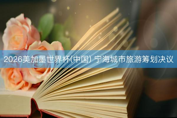 2026美加墨世界杯(中国) 宁海城市旅游筹划决议