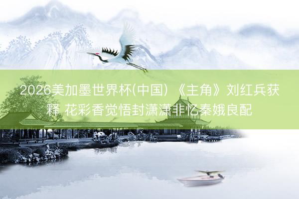 2026美加墨世界杯(中国) 《主角》刘红兵获释 花彩香觉悟封潇潇非忆秦娥良配